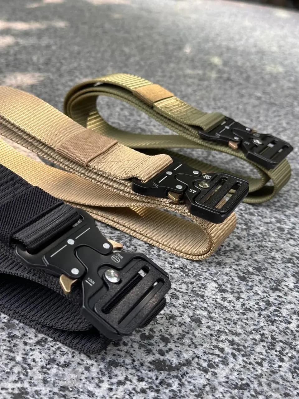 Тактичний ремінь (пряжка Cobra) — Black — тактичний одяг 13pm tactic, фото товару